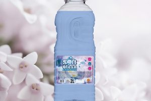 Rútulo desenhado para o Soft Clean Amaciante